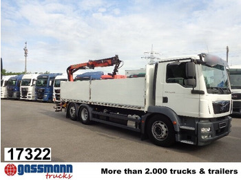 Dropside/ Flatbed truck MAN TGM 26.340