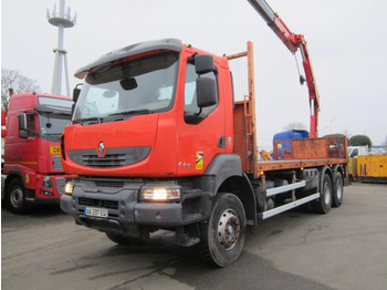 Dropside/ Flatbed truck RENAULT Kerax 370