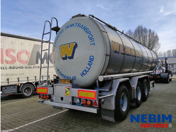 Tanker semi-trailer Burg BPO 12 28 Z - 34.000ltr: picture 2