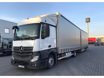 Curtain side truck MERCEDES-BENZ Actros 1830