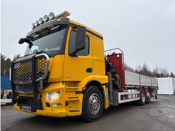 Crane truck MERCEDES-BENZ Actros