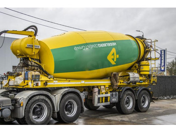 Concrete mixer semi-trailer LIEBHERR