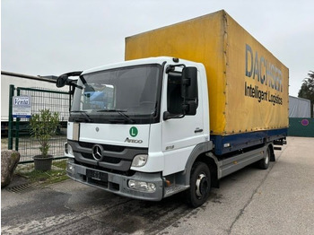 Curtain side truck MERCEDES-BENZ Atego 818