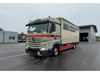 Curtain side truck MERCEDES-BENZ Actros 1845