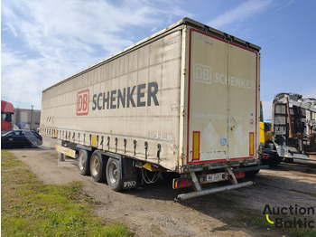 Curtainsider semi-trailer KRONE SD