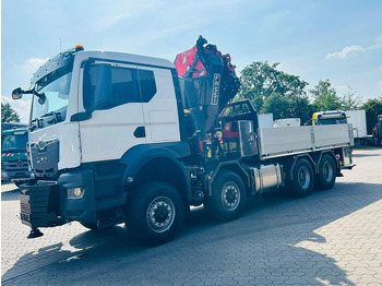 New Dropside/ Flatbed truck MAN TGS 41.520 8x8 mit Fassi Ladekran F710RA.2.26: picture 5