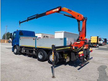 Dropside/ Flatbed truck, Crane truck Renault Premium DXI R450.26 + Kran  Palfinger PK 15.500: picture 3