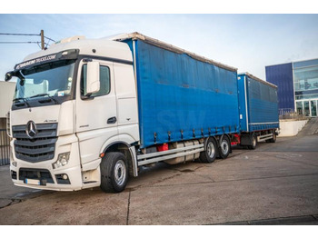 Curtain side truck MERCEDES-BENZ Actros 2548