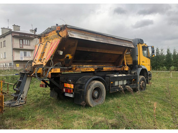 Snow removal vehicle Mercedes-Benz Mercedes Axor 4x4 2006 1829 piaskarka solarka rama: picture 4