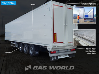 New Walking floor semi-trailer Knapen K100 10MM 92m3 3 axles NEW 92M3 10mm Liftachse: picture 2