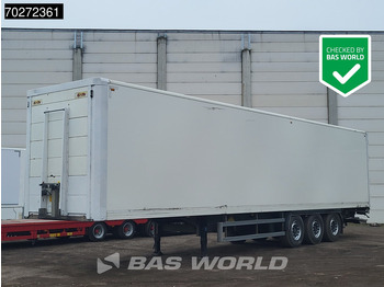 Closed box semi-trailer