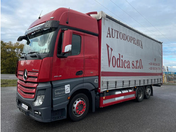 Curtain side truck MERCEDES-BENZ Actros 2545