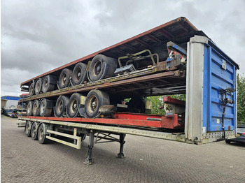 Dropside/ Flatbed semi-trailer Fruehauf SMB - DISC: picture 3