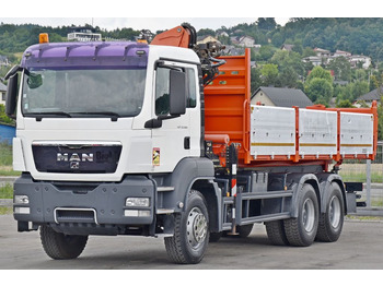 Crane truck, Tipper MAN TGS 33.360*KIPPER 6,40m *PK 15500 * 6x4: picture 4