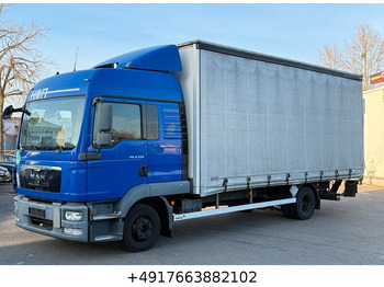 Curtain side van MAN