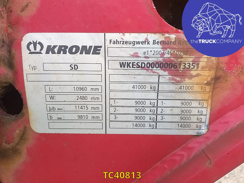 Container transporter/ Swap body semi-trailer Krone: picture 10