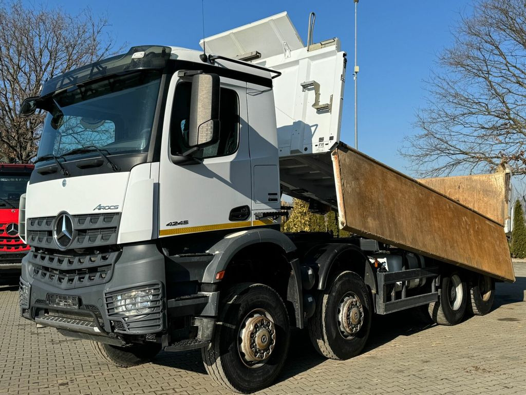 Tipper Mercedes-Benz AROCS 4245 8x8 Meiller Kipper Bordmatik: picture 13