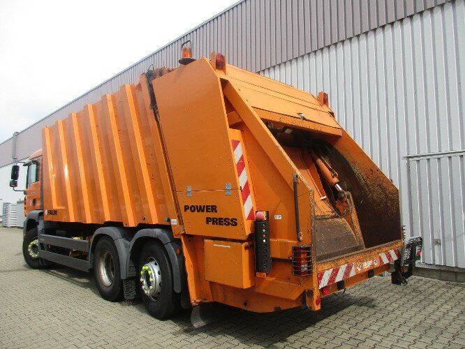 Garbage truck for transportation of garbage MAN TGA 26.350 6x2-2BL TGA 26.350/400 6x2-2BL FAUN POWER PRESS 524, OHNE MOTOR!: picture 9