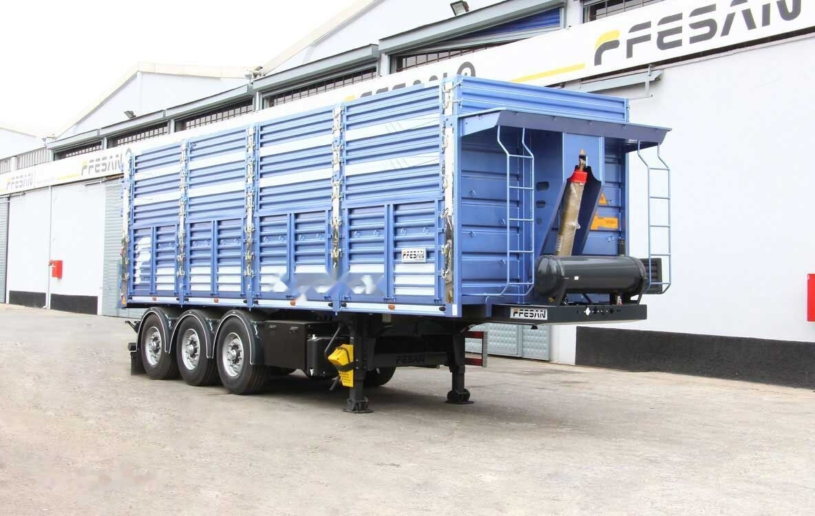 New Tipper semi-trailer Fesan HARDOX SIDE COVER TYPE TIPPER: picture 8