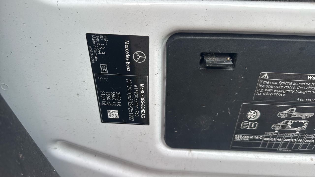 Panel van MERCEDES-BENZ SPRINTER 314 CDI: picture 10