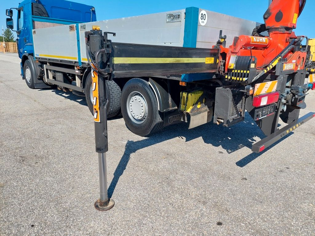 Dropside/ Flatbed truck, Crane truck Renault Premium DXI R450.26 + Kran  Palfinger PK 15.500: picture 12