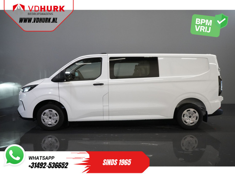 Small van, Combi van Ford Transit Custom 320 2.0 TDCI 136 pk L2 Trend BPM VRIJ! DC Dubbel Cabine/ 5 jaar/200.000 km Garantie/ Carplay/ Climate/ Camera/ PDC/ Cruise: picture 9