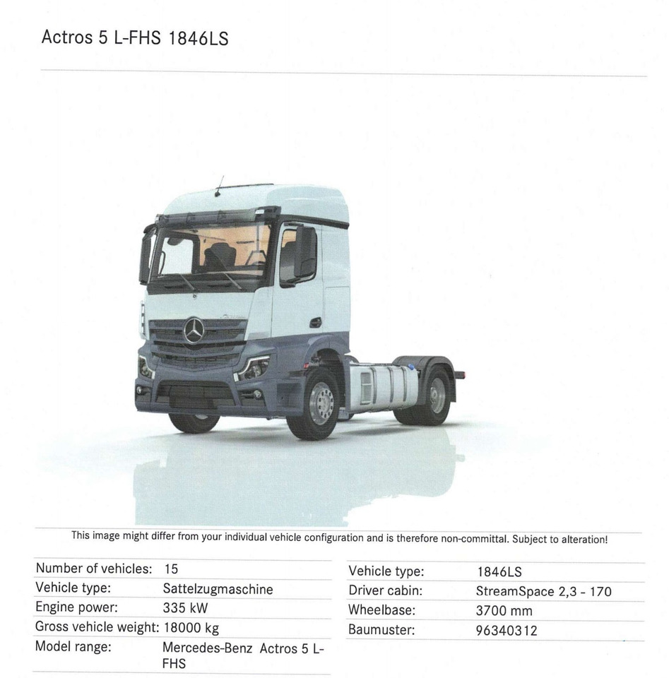 Tractor unit Mercedes-Benz Actros 1846: picture 10