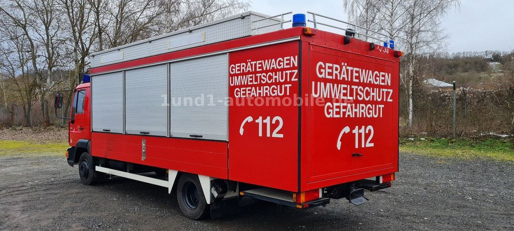 Fire truck MAN 10.163 L2000 Feuerwehr GWG Nur 6.300km  DEPA ELRO/VETTER 10.163 L2000 Feuerwehr GWG Nur 6.300km  DEPA ELRO/VETTER: picture 6