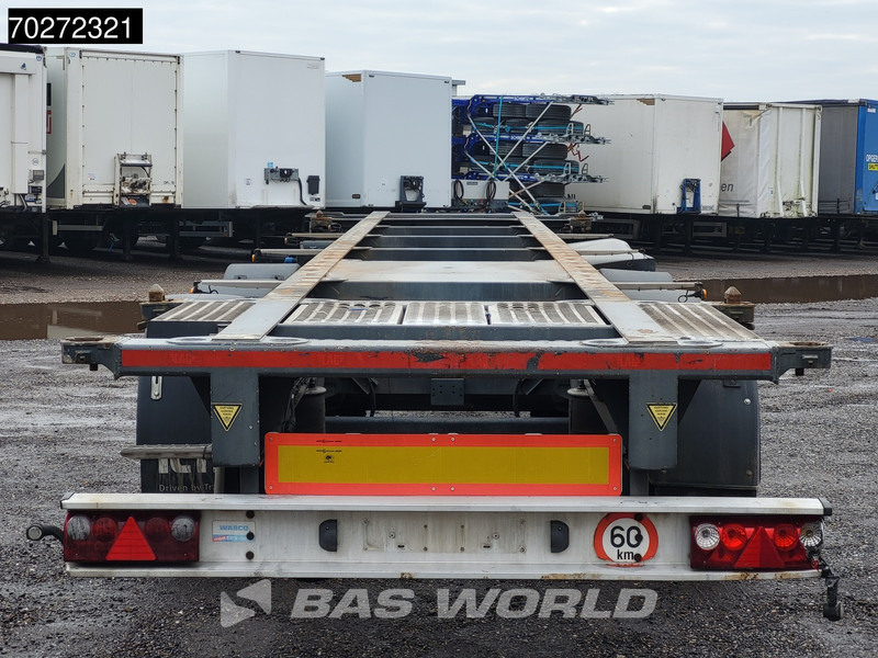 Container transporter/ Swap body semi-trailer LAG O-3-CC 3 axles ADR Liftachse 30ft 40ft: picture 7