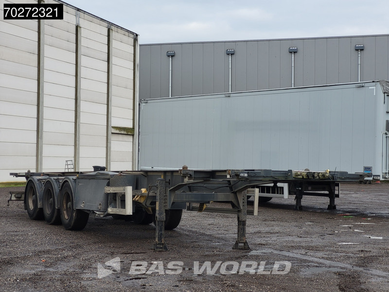 Container transporter/ Swap body semi-trailer LAG O-3-CC 3 axles ADR Liftachse 30ft 40ft: picture 8