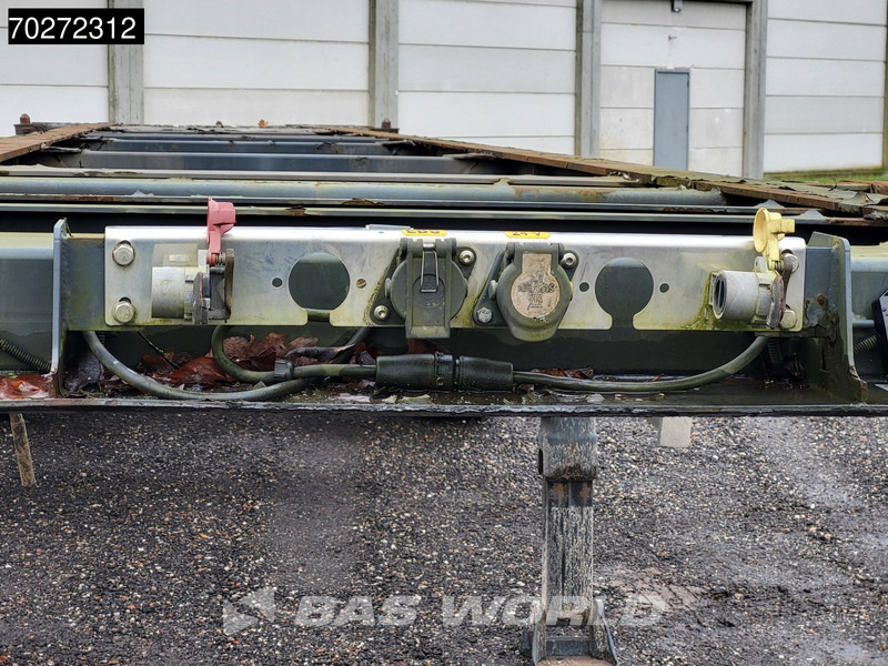 Container transporter/ Swap body semi-trailer LAG O-3-CC 3 axles Liftachse 30ft 40ft: picture 6