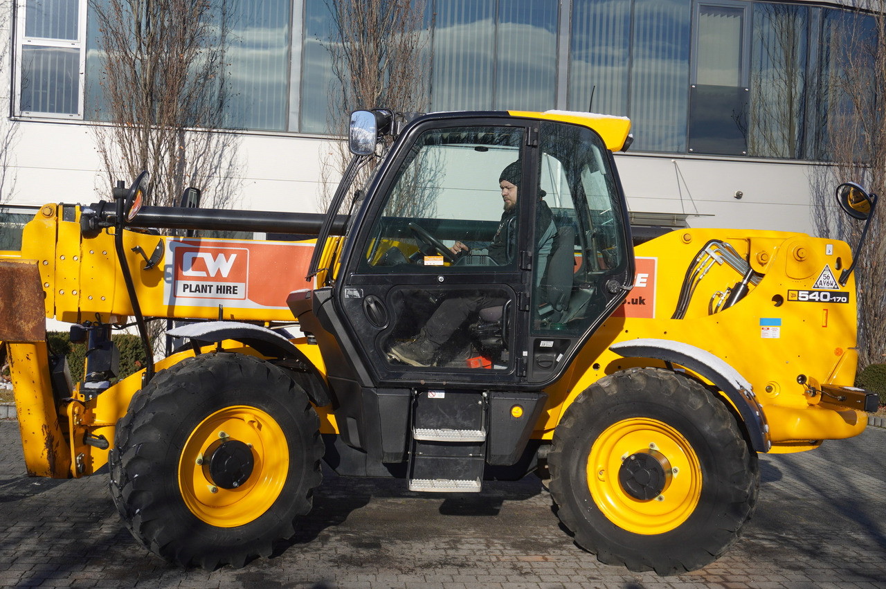 Wheel loader JCB 540-170 Telescopic Loader / 17m / joystick: picture 30