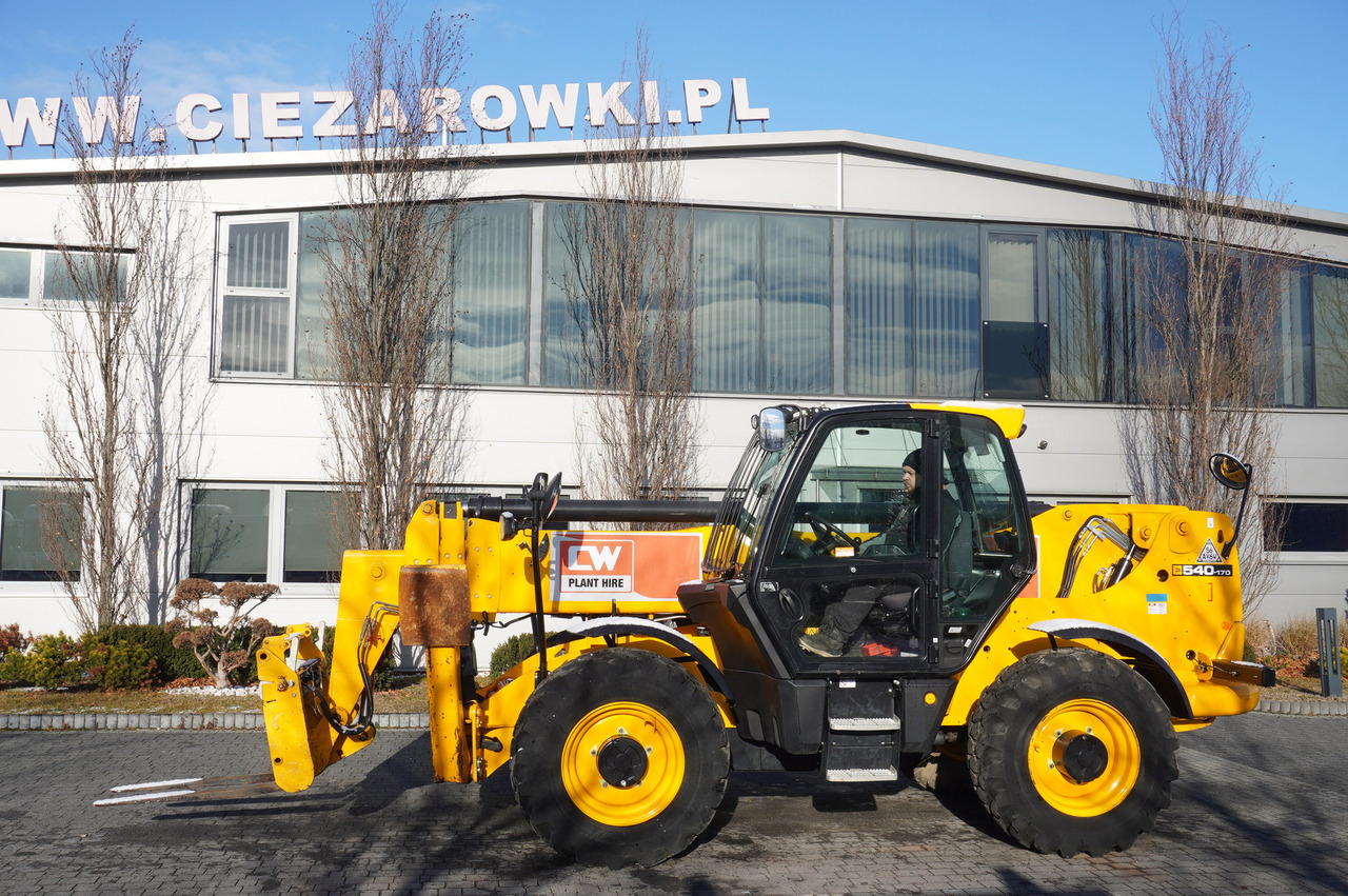 Wheel loader JCB 540-170 Telescopic Loader / 17m / joystick: picture 6