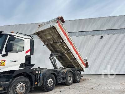 Tipper RENAULT C440 8x4 Camion Bi-Benne: picture 28