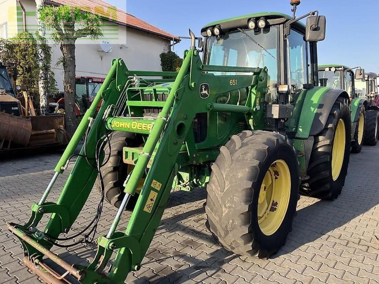 Farm tractor John Deere 6420 tls + john deere 651: picture 9