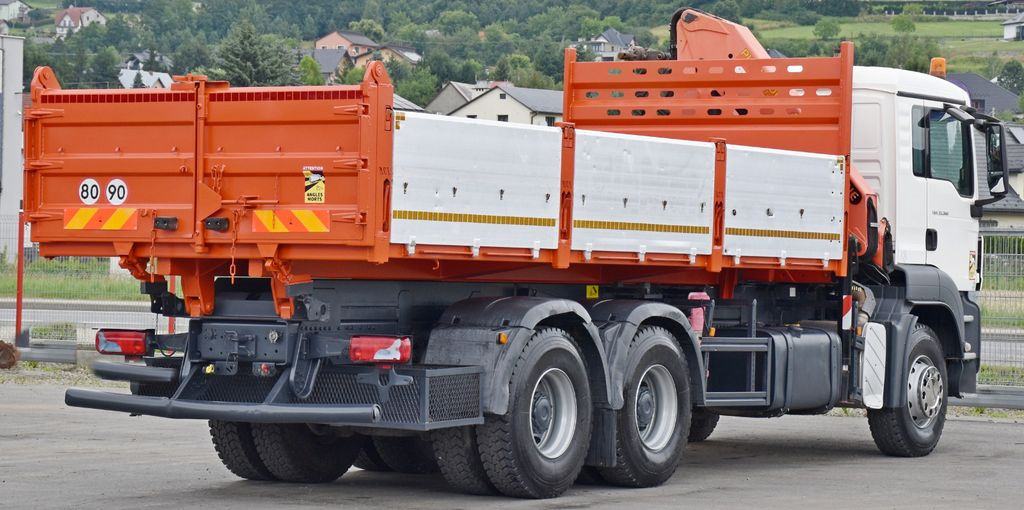 Crane truck, Tipper MAN TGS 33.360*KIPPER 6,40m *PK 15500 * 6x4: picture 6