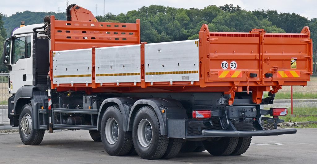 Crane truck, Tipper MAN TGS 33.360*KIPPER 6,40m *PK 15500 * 6x4: picture 7