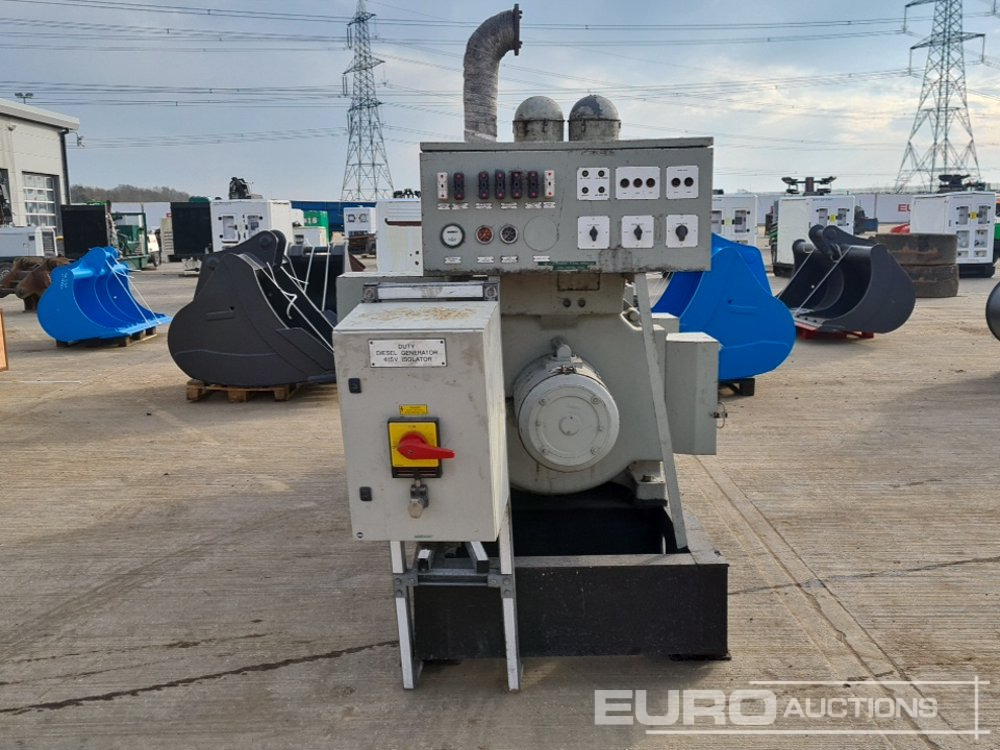 Generator set Electric construction 125kVA Generator, 6 Cylinder Engine: picture 8