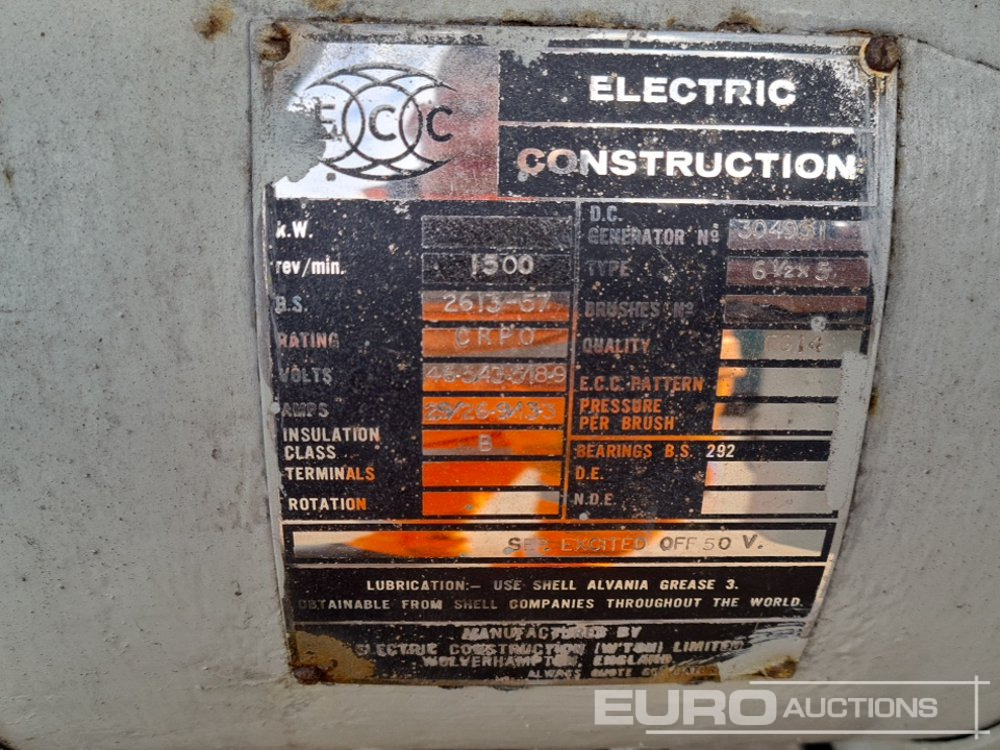 Generator set Electric construction 125kVA Generator, 6 Cylinder Engine: picture 19