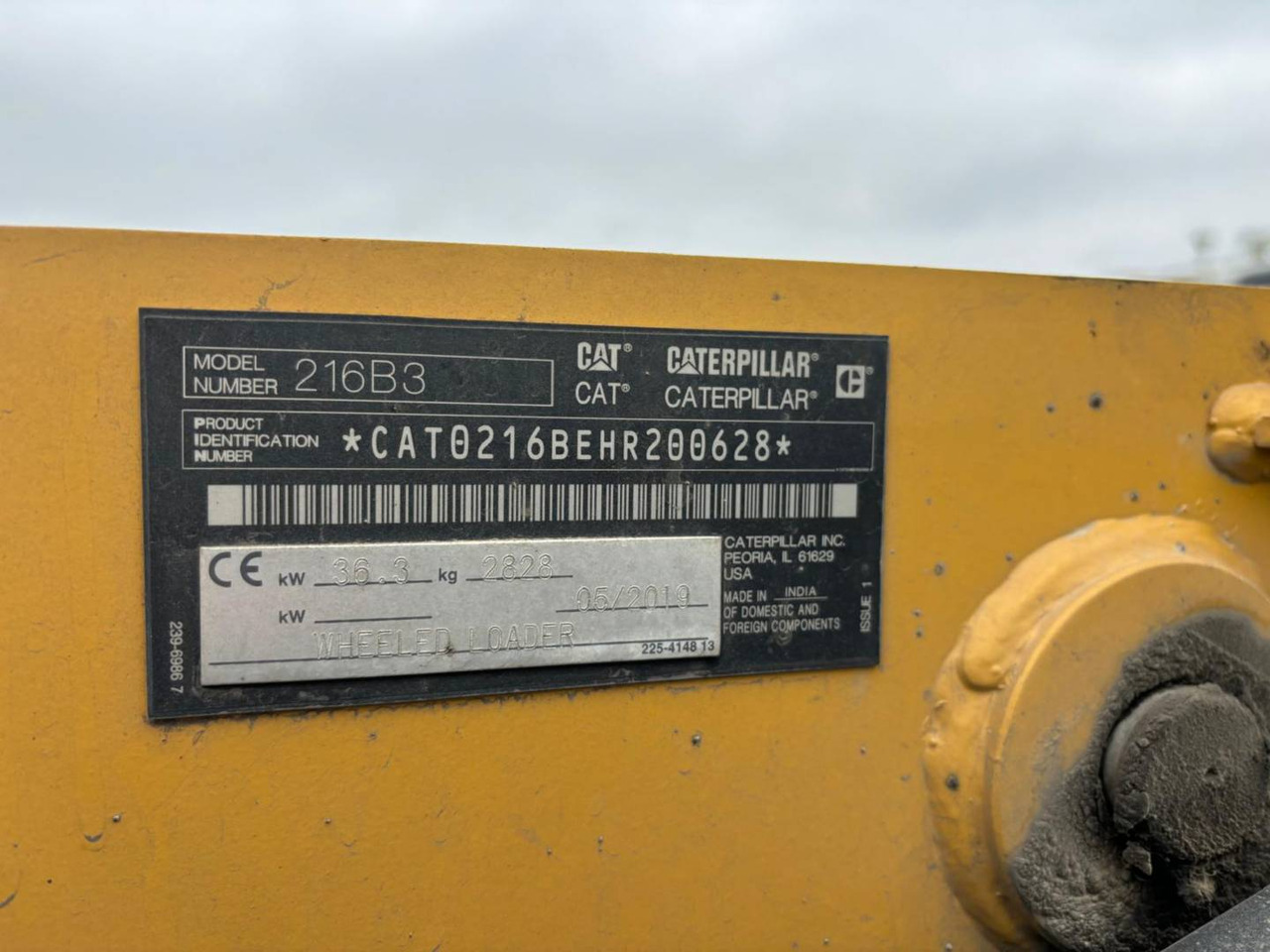 Skid steer loader CAT 216B3: picture 7